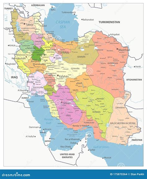 Detailed Political Map Of Iran Ezilon Maps Images Porn Sex Picture