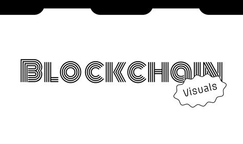 blockchain visuals  behance