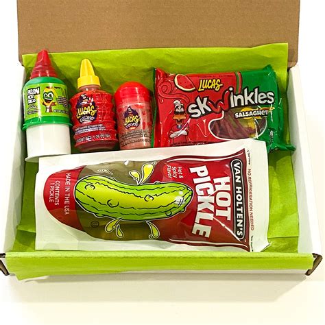 HOT SPICY Chamoy Pickle Kit KIY Pickle Enchilado Mexican Etsy