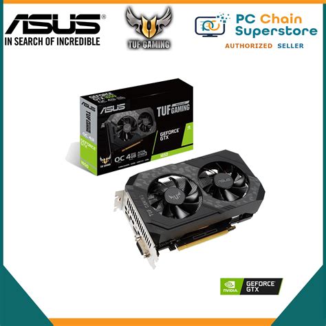 ASUS TUF Gaming GeForce GTX 1650 OC edition V2 4GB GDDR6 Graphics Card ...