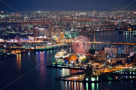 Osaka night rooftop view – Songquan Photography