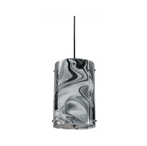 Meyda Custom 254345 Metro Contemporary Black Hanging Light Mey 254345