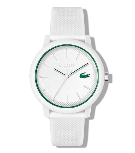 Lacoste Reloj Para Hombre 12 Casual Blanco El Palacio De Hierro