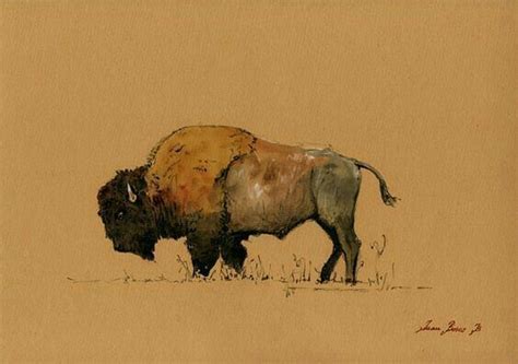 Pin By Kailee Bennett On Artsy Fartsy Buffalo Art Bison Art Buffalo