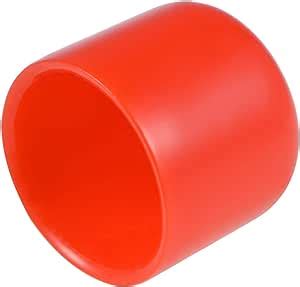 Sourcing Map Pcs Rubber End Caps Mm Id Vinyl Round Tube Bolt Cap