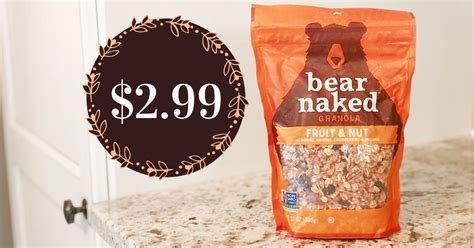 Bear Naked Granola Items Are ONLY 2 99 At Kroger Kroger Krazy