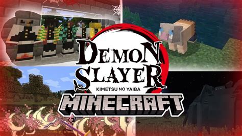 Demon Slayer Minecraft Mod Review Minecraft Mod Review Youtube