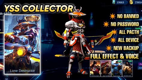 Script Skin Yss Collector Full Effect Voice No Password Pacth