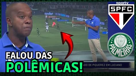 Pc De Oliveira Diz Se Foi Penalti Pro S O Paulo Ou N O Youtube