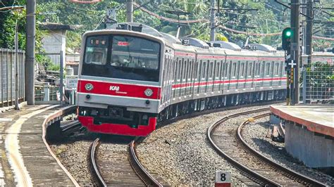 Kompilasi KRL Commuter Line Di Stasiun Lenteng Agung JR 205 203 TM