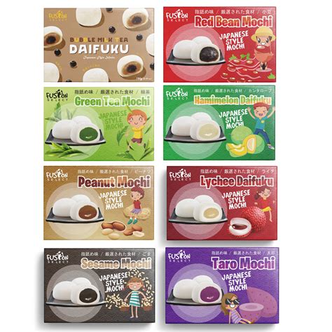 Buy Fusion Select Variety Mochi Daifuku Snacks Traditional Japanese