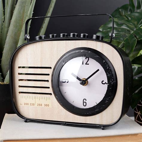 Zegar stołowy radio retro Sklep Kuchnioland pl