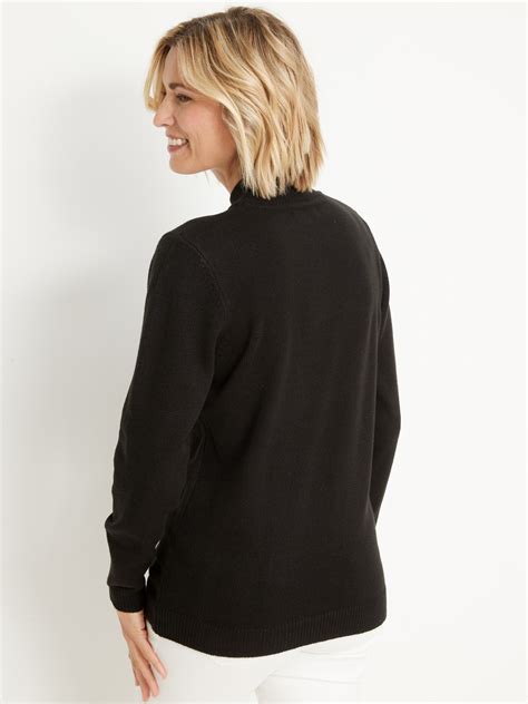 Pull Col Montant Manches Longues Balsamik Femme Daxon