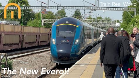 The NEW Avanti West Coast Evero Class 805 Tamworth To London Euston