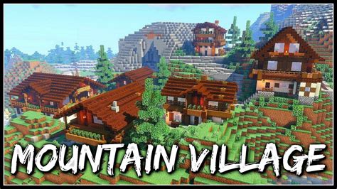 Minecraft Maison Montagne Ventana Blog