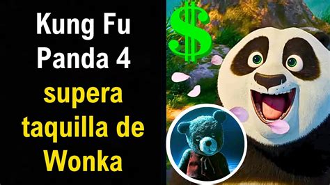 Kung Fu Panda 4 Supera A Wonka En Taquilla Domestica Durante Pre