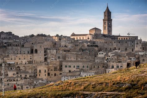 Matera, Italy - European Capital of Culture For 2019 Stock Photo ...