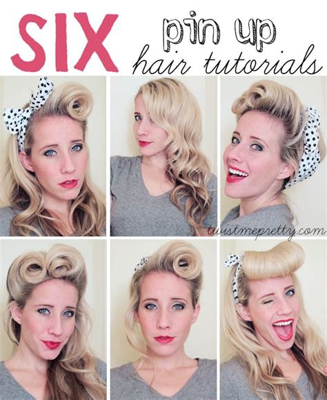 15+ Smart Quick Easy Pin Up Hairstyles