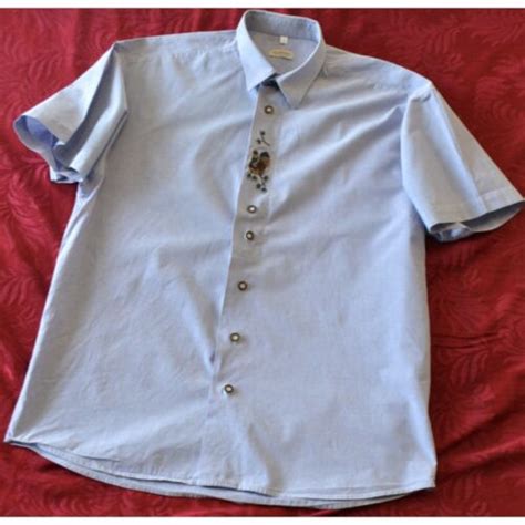 Camicia Uomo Tg Xl Tirolese Landhaus Ebay