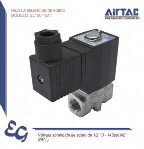 Airtac PeruValvula Selenoide De Acero 2L150 15AT Airtac Peru Airtac