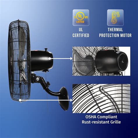 Mua Tornado Inch Pro Series High Velocity Oscillating Wall Mount Fan