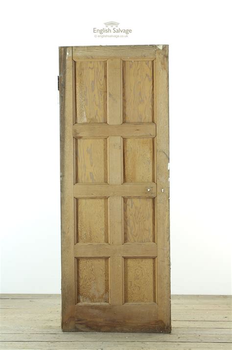 Eight Panel Stripped Reclaimed Door