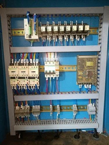 Electric Three Phase Industrial PLC Control Panel At Rs 80000 In Faridabad