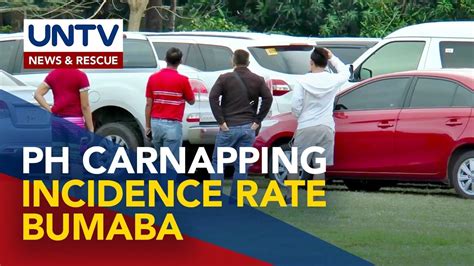 Carnapping Incident Sa Pilipinas Bumaba Ngayong Pandemya Youtube