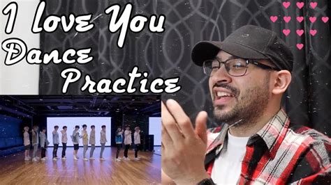 Treasure I Love You Dance Practice Video Reaction Youtube