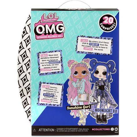 Mga Entertainment Lol Surprise Omg Doll Series 4 5 Moonlight Bb Doll