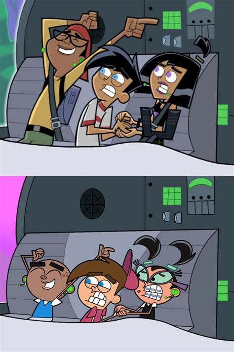 Danny Phantom And Timmy Turner