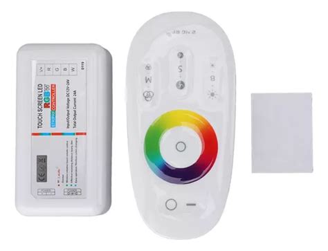 Controlador Remoto Rf Led Inal Mbrico Rf Touch Led Rgb De Meses