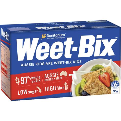 Weet Bix Breakfast Cereal 575g Woolworths