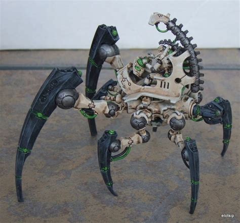 Necron Triarch Stalker Photo By Elotsip Warhammer Figures Warhammer