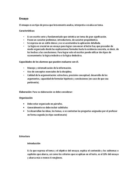 Ensayo Pdf Ensayos Ciencia Cognitiva