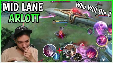 Unlimited Dash Arlott On Mid Lane Arlott Gameplay MLBB YouTube