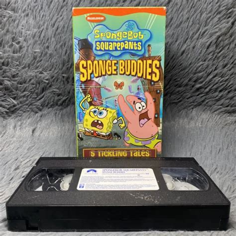 Spongebob Squarepants Anchors Away Vhs 2003 Nickelodeon Neuf Scellé En Usine Eur 4416