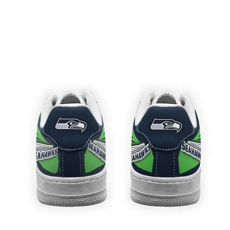 Seahawks Airforce 1 Leather Shoes – US Sports Nation