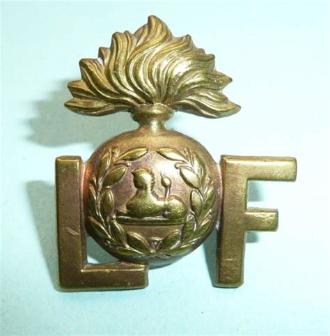 The Quartermaster S Store Ww Lancashire Fusiliers All Brass Shoulder