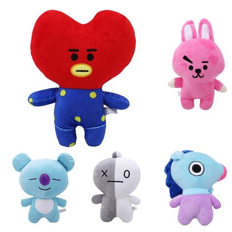 Buy Kpop Bts Bt21 Bangtan Boys Van Jung Kook Jimin Bt21 Plush Pillow