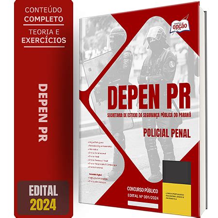 Apostila DEPEN PR 2024 Policial Penal Polícia Penal do Paraná