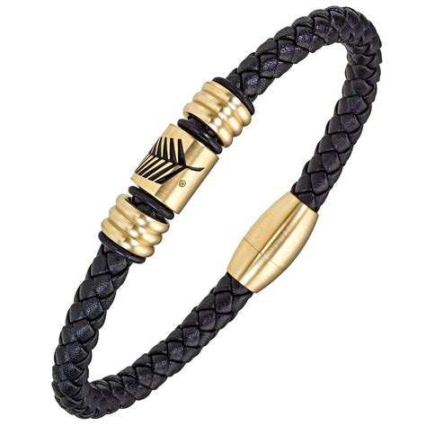 Bracelet Homme En Cuir Noir Sur Bijourama R F Rence Des Bijoux Homme