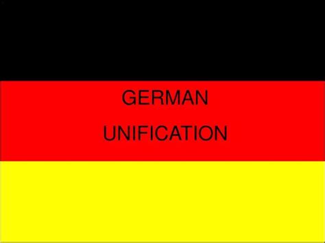 Ppt German Unification Powerpoint Presentation Free Download Id