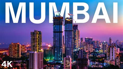 Mumbai India 🇮🇳 4k Ultra Hd Drone Video Flying Over Mumbai Youtube