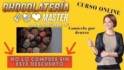 Chocolatería Master Curso Online Chocolatería Master YouTube