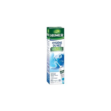 Hygiène du nez 100 eau de mer Humer Urgo Solution nasale 150ml