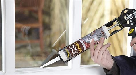 EVERBUILD EXTERNAL UPVC FRAME SEALANT WINDOW DOOR FRAMES BROWN WHITE