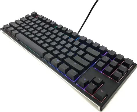 Tastatura Mecanica Gaming Ducky One 2 TKL RGB Cherry MX Silent Red