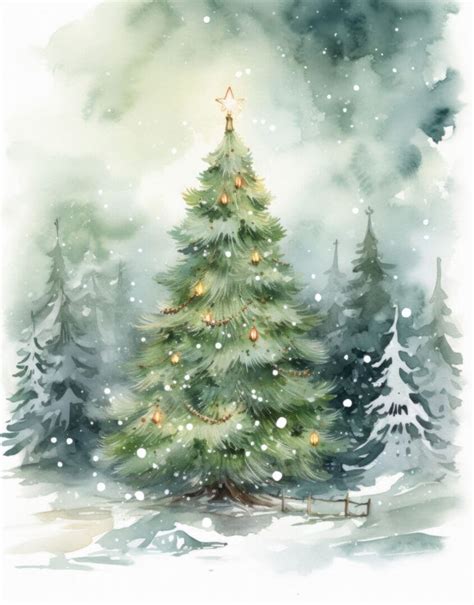 Whispers of Winter - Traditional Christmas Tree Collection - Hello Brazen