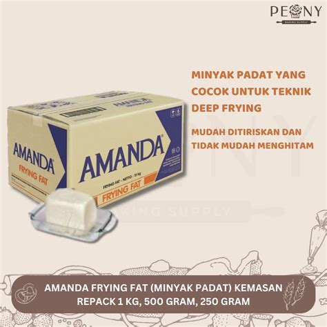 Jual Amanda Minyak Padat Kg Repack Shopee Indonesia